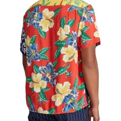 Alternative view of Brand new ???? Polo Ralph Lauren Classic Fit Tropical Patchwork ???? Shirt ❤️