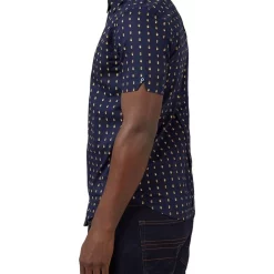 Alternative view of Cheapest ???? Ben Sherman Chevron Print Short Sleeve ???? Shirt In Marine ????