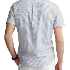 Alternative view of Cheapest ⭐ Polo Ralph Lauren RL Prepster Classic Fit Seersucker ???? Shirt In Blue ????