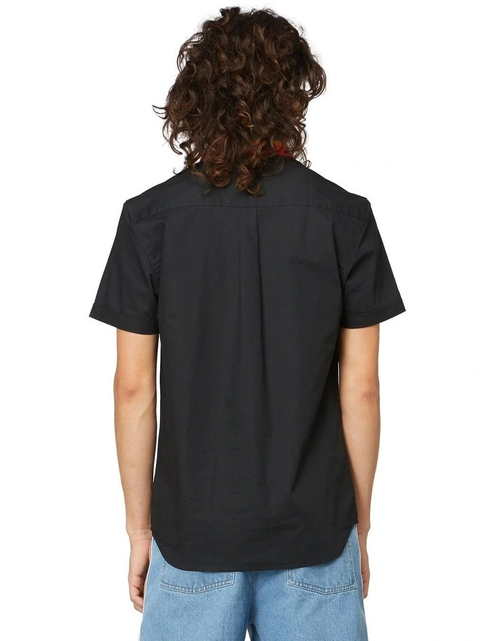 Outlet ???? Dangerfield Collar Rainbow Stripe ???? Shirt Black ???? 4 Outlet ???? Dangerfield Collar Rainbow Stripe ???? Shirt Black ???? - Image 2