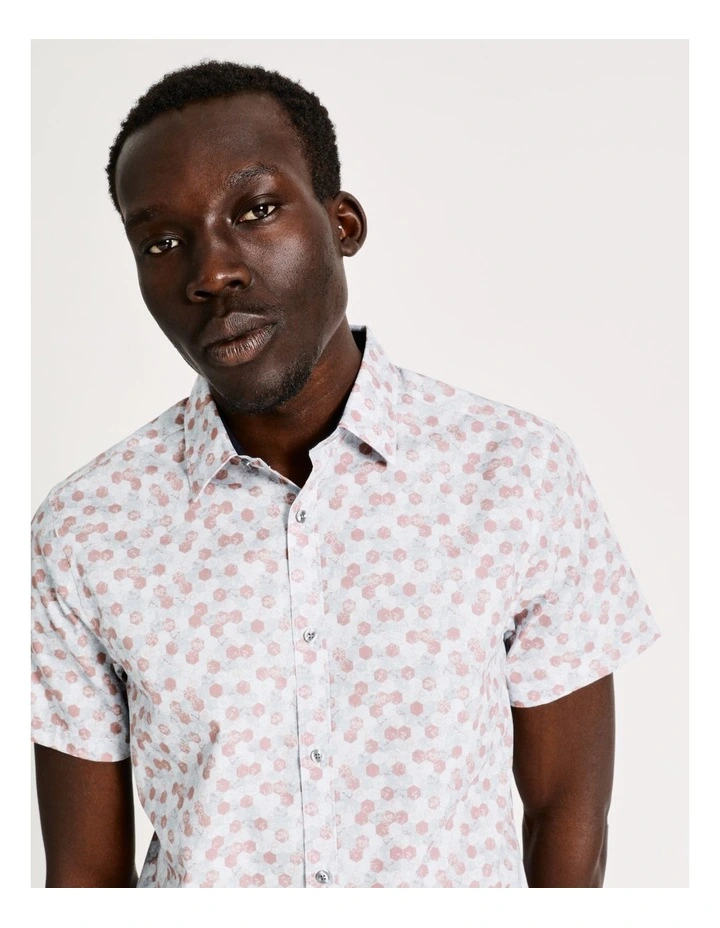 Best reviews of ⭐ Blaq Ruben Geo Print Slim ???? Shirt In Blue ???? 4 Best reviews of ⭐ Blaq Ruben Geo Print Slim ???? Shirt In Blue ???? - Image 2