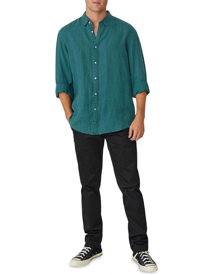 Wholesale ???? Industrie The Tennyson Linen L/S ???? Shirt ???? 5 Wholesale ???? Industrie The Tennyson Linen L/S ???? Shirt ???? - Image 3
