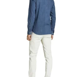 Alternative view of Best Sale ???? Jack & Jones Brook Denim Long Sleeve ???? Shirt In Medium Blue ????