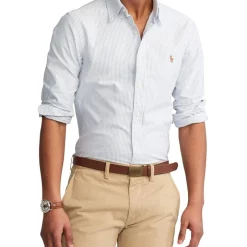 Cheap ❤️ Polo Ralph Lauren Slim Fit Striped Oxford ???? Shirt ????