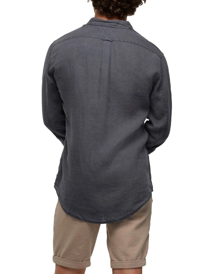 Hot Sale ✨ Industrie The Tennyson Linen Long Sleeve ???? Shirt ???? 4 Hot Sale ✨ Industrie The Tennyson Linen Long Sleeve ???? Shirt ???? - Image 2