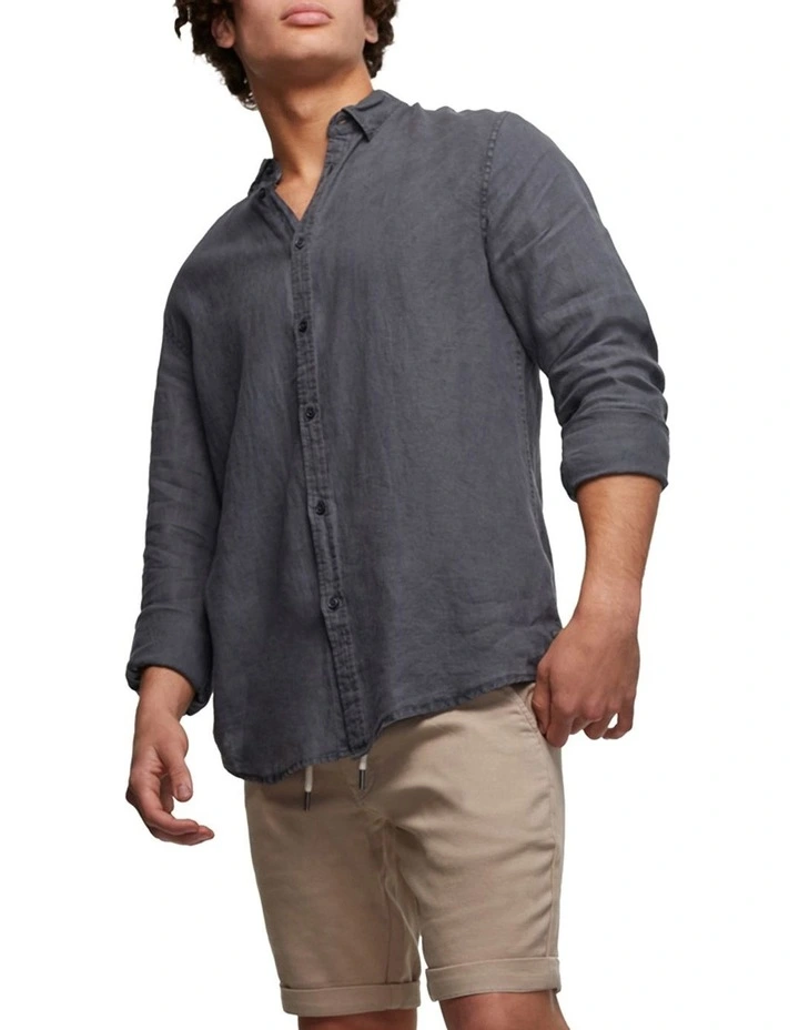 Hot Sale ✨ Industrie The Tennyson Linen Long Sleeve ???? Shirt ???? 7 Hot Sale ✨ Industrie The Tennyson Linen Long Sleeve ???? Shirt ???? - Image 5