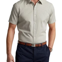 Brand new ⭐ Polo Ralph Lauren RL Prepster Classic Fit Twill ???? Shirt In Grey ⭐