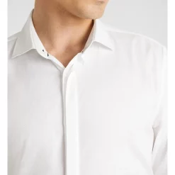 Cheapest ???? Yd. Oscar Slim ???? Dress ???? Shirt In White ???? -Industrie Shop unnamed file 624