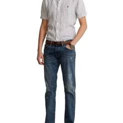 Best reviews of ❤️ Polo Ralph Lauren Classic Fit Striped Linen ???? Shirt In White ???? -Industrie Shop unnamed file 63