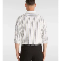 Alternative view of Best deal ???? Yd. Greece Linen Blend Stripe ???? Shirt In Natural ????
