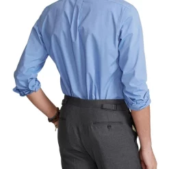 Alternative view of Wholesale ???? Polo Ralph Lauren Classic Fit Stretch Poplin ???? Shirt In Blue ????