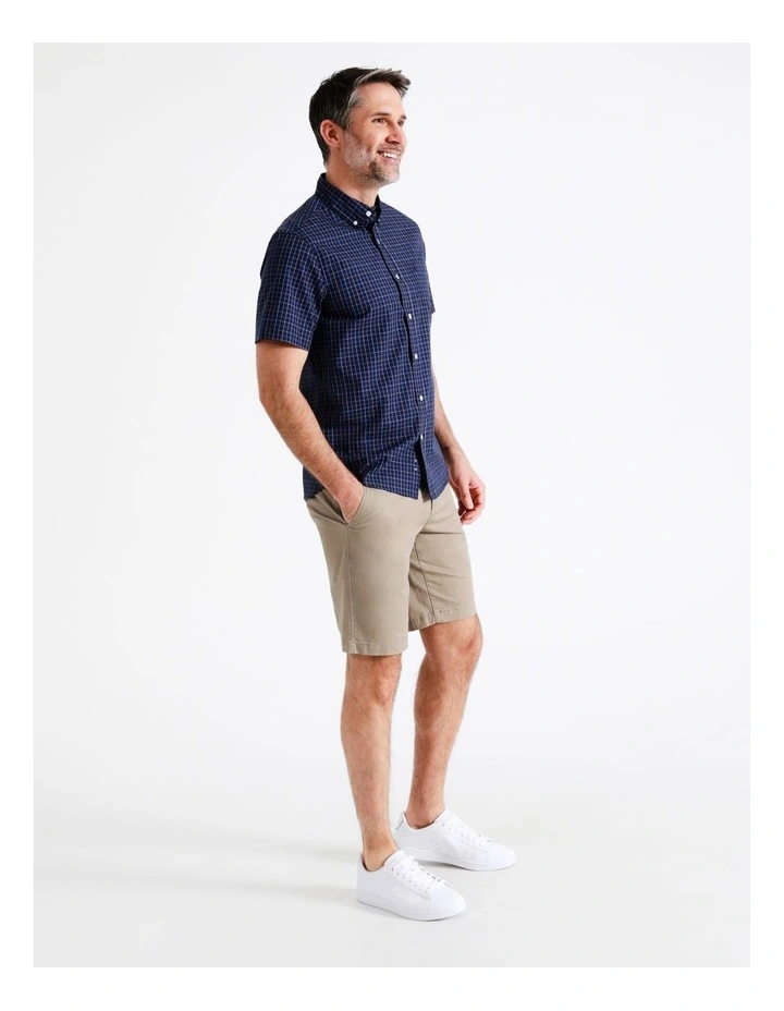 Brand new ⭐ Reserve Ashby Check Short Sleeve ???? Shirt In Navy ???? 6 Brand new ⭐ Reserve Ashby Check Short Sleeve ???? Shirt In Navy ???? - Image 4