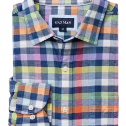 Best Pirce ???? Gazman Casual Long Sleeve ???? Shirt In Multi Check ⌛ 9 Best Pirce ???? Gazman Casual Long Sleeve ???? Shirt In Multi Check ⌛ -Industrie Shop unnamed file 703
