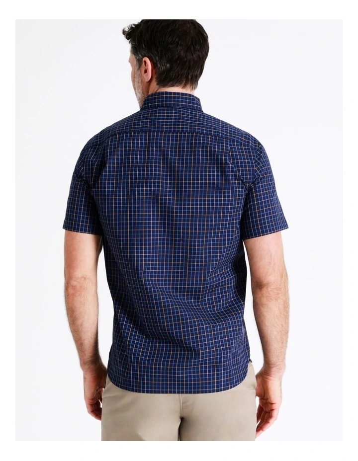 Brand new ⭐ Reserve Ashby Check Short Sleeve ???? Shirt In Navy ???? 9 Brand new ⭐ Reserve Ashby Check Short Sleeve ???? Shirt In Navy ???? - Image 7