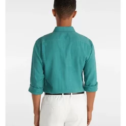 Alternative view of Best deal ???? Yd. Vincent Viscose ???? Shirt In Jade ????