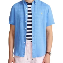 Cheap ✔️ Polo Ralph Lauren Classic Fit Linen ???? Shirt ????