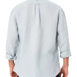 Alternative view of Budget ???? Industrie The Somersby Linen ???? Shirt In Light Blue ????