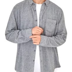 New ???? Industrie The Ranger Long Sleeve ???? Shirt In Grey ????