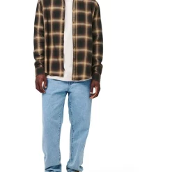 Deals ???? Industrie The Benson Long Sleeve ???? Shirt Black Marle ????
