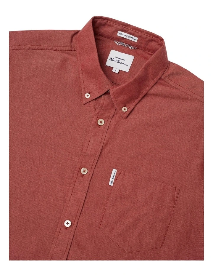 Best Pirce ???? Ben Sherman Signature Organic Oxford Long Sleeve ???? Shirt In Dark Pink ???? 7 Best Pirce ???? Ben Sherman Signature Organic Oxford Long Sleeve ???? Shirt In Dark Pink ???? - Image 5